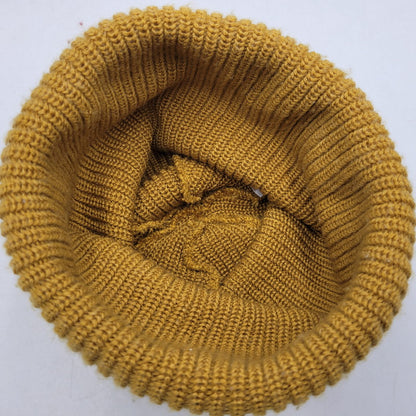 【中古品】【メンズ】 Supreme シュプリーム 17FW LOOSE GAUGE ARC BEANIE ルーズ ゲージ アーク ビーニー ニット帽 帽子 185-260213-ya-03-izu サイズ：F カラー：イエロー 万代Net店