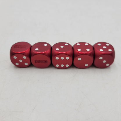 【中古品】【メンズ/レディース】 ALUMINUM DICE SET アルミニウム ダイスセット 雑貨 208-260213-ya-01-izu カラー：レッド 万代Net店