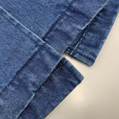 【中古美品】【メンズ】 DENIM SOUTIEN COLLAR COAT 225-8451-170 デニム ステンカラーコート アウター 141-260213-as-06-izu サイズ：36 カラー：インディゴ 万代Net店