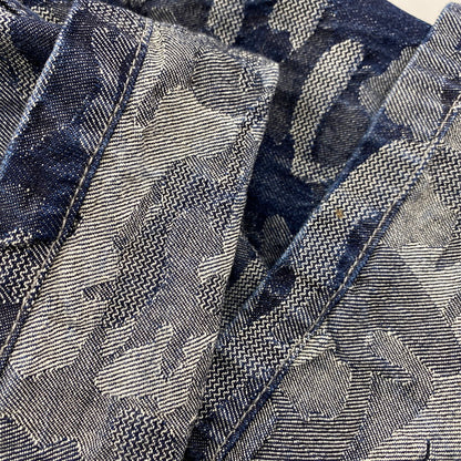 【中古品】【メンズ】 EVISU エヴィス JACQUARD DENIM OVERALL ジャガード デニム オーバーオール 156-260216-as-13-izu サイズ：32 カラー：インディゴ 万代Net店