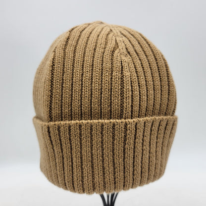【中古品】【メンズ/レディース】 LM06111KT1022 FOX HEAD PATCH RIBBED BEANIE フォックス ヘッド パッチ リブド ビーニー 帽子 185-260217-cs-11-izu サイズ：F カラー：ブラウン 万代Net店