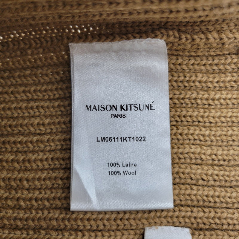 【中古品】【メンズ/レディース】 LM06111KT1022 FOX HEAD PATCH RIBBED BEANIE フォックス ヘッド パッチ リブド ビーニー 帽子 185-260217-cs-11-izu サイズ：F カラー：ブラウン 万代Net店