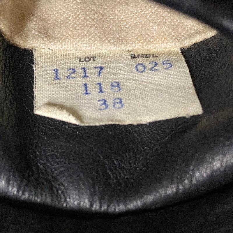 【中古品】【メンズ】 SCHOTT PERFECTO ショット パーフェクト DOUBLE RIDERS JACKET ダブルライダースジャケット USA製 アウター 145-260216-as-03-izu サイズ：38 カラー：ブラック 万代Net店