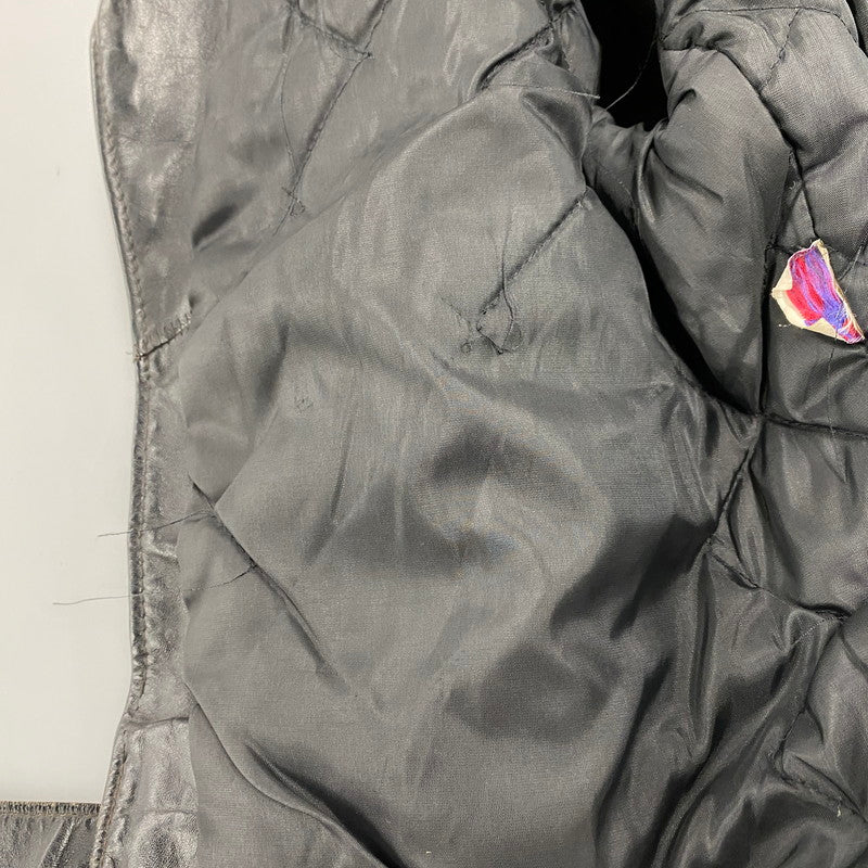 【現状渡し品】【メンズ】 SCHOTT PERFECTO ショット パーフェクト DOUBLE RIDERS JACKET ダブルライダースジャケット USA製 アウター 145-260216-as-02-izu サイズ：36 カラー：ブラック 万代Net店