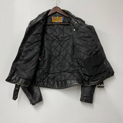 【現状渡し品】【メンズ】 SCHOTT PERFECTO ショット パーフェクト DOUBLE RIDERS JACKET ダブルライダースジャケット USA製 アウター 145-260216-as-02-izu サイズ：36 カラー：ブラック 万代Net店