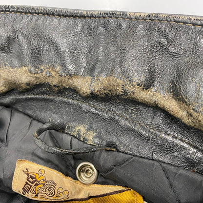 【現状渡し品】【メンズ】 SCHOTT PERFECTO ショット パーフェクト DOUBLE RIDERS JACKET ダブルライダースジャケット USA製 アウター 145-260216-as-02-izu サイズ：36 カラー：ブラック 万代Net店
