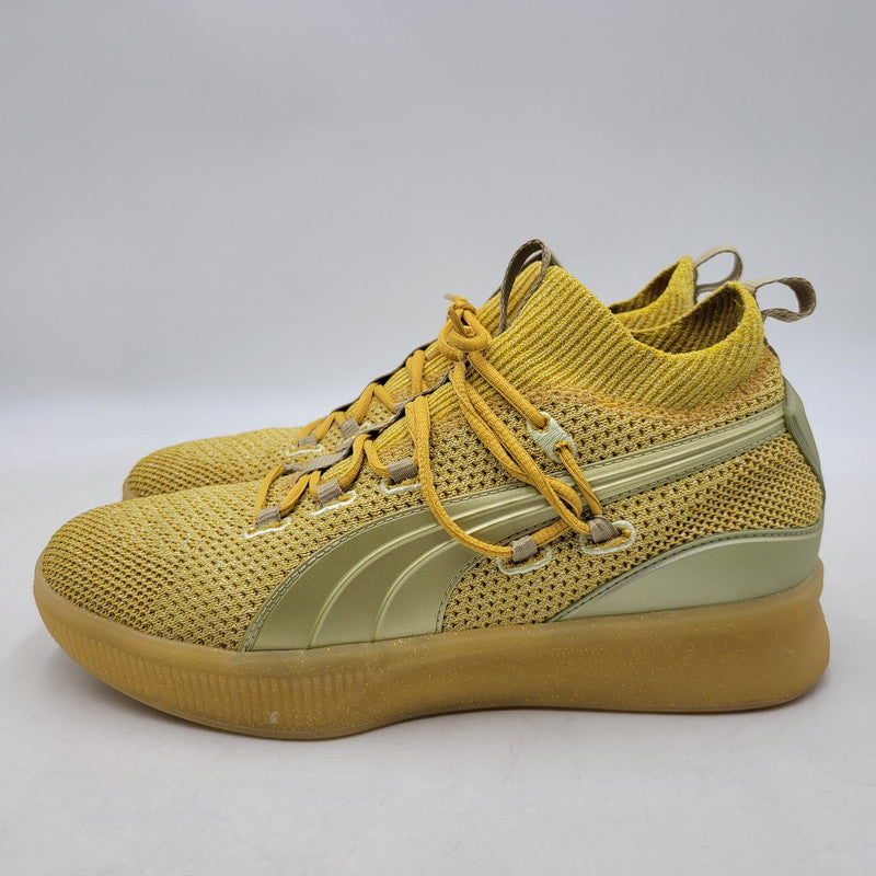 【中古品】【メンズ】 192898-01 CLYDE COURT DISRUPT TITLE RUN クライド コート ディスラプト タイトル ラン スニーカー シューズ 靴 162-260217-cs-14-izu サイズ：27.5cm カラー：ゴールド 万代Net店