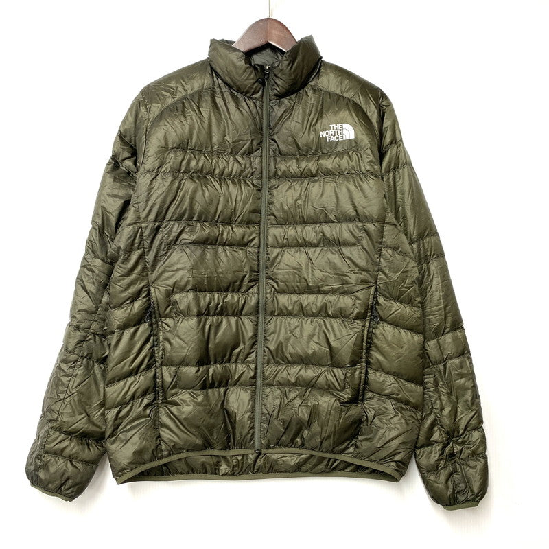 【中古品】【メンズ】 LIGHT HEAT JACKET ND92333 ライトヒートジャケット アウター 144-260216-as-08-izu サイズ：M カラー：グリーン系 万代Net店