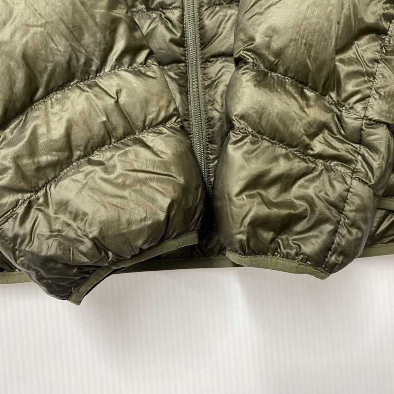 【中古品】【メンズ】 LIGHT HEAT JACKET ND92333 ライトヒートジャケット アウター 144-260216-as-08-izu サイズ：M カラー：グリーン系 万代Net店