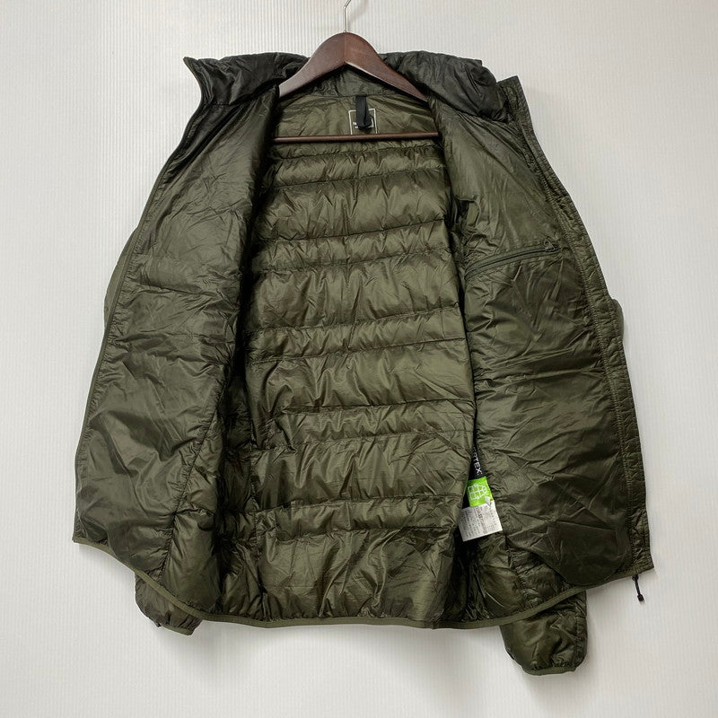 【中古品】【メンズ】 LIGHT HEAT JACKET ND92333 ライトヒートジャケット アウター 144-260216-as-08-izu サイズ：M カラー：グリーン系 万代Net店