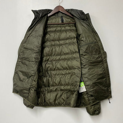 【中古品】【メンズ】 LIGHT HEAT JACKET ND92333 ライトヒートジャケット アウター 144-260216-as-08-izu サイズ：M カラー：グリーン系 万代Net店