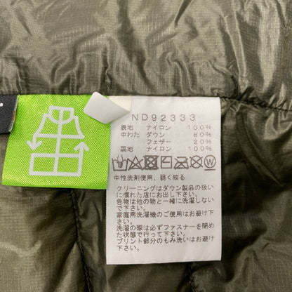 【中古品】【メンズ】 LIGHT HEAT JACKET ND92333 ライトヒートジャケット アウター 144-260216-as-08-izu サイズ：M カラー：グリーン系 万代Net店