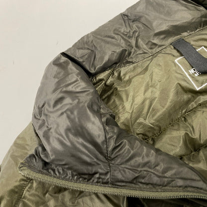 【中古品】【メンズ】 LIGHT HEAT JACKET ND92333 ライトヒートジャケット アウター 144-260216-as-08-izu サイズ：M カラー：グリーン系 万代Net店