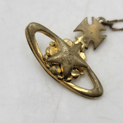 【現状渡し品】【レディース】 ASTRID ORB NECKLACE アストリッド オーブ ネックレス アクセサリー 192-260216-as-28-izu カラー：ゴールド 万代Net店