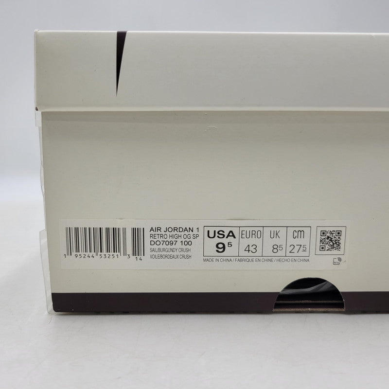 【中古品】【メンズ】 ×A MA MANIERE DO7097-100 AIR JORDAN 1 RETRO HIGH OG エアジョーダン1 レトロ ハイオリジナルスニーカー 靴 160-260215-tt-04-izu サイズ：27.5cm カラー：SAIL/BURGUNDY CRUSH 万代Net店