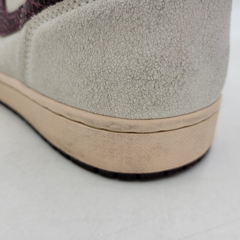 【中古品】【メンズ】 ×A MA MANIERE DO7097-100 AIR JORDAN 1 RETRO HIGH OG エアジョーダン1 レトロ ハイオリジナルスニーカー 靴 160-260215-tt-04-izu サイズ：27.5cm カラー：SAIL/BURGUNDY CRUSH 万代Net店