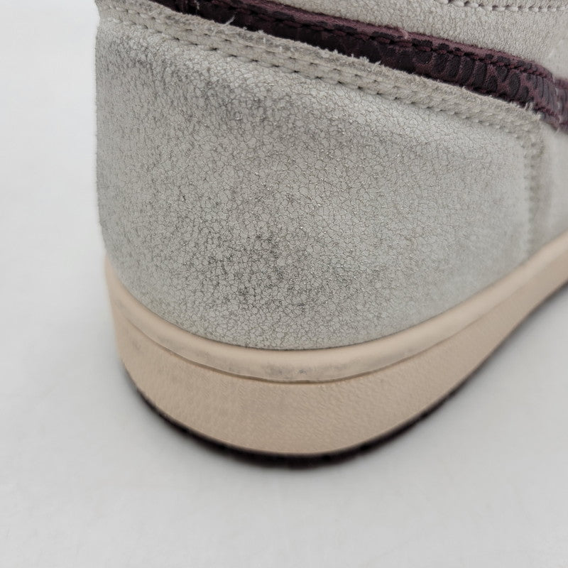 【中古品】【メンズ】 ×A MA MANIERE DO7097-100 AIR JORDAN 1 RETRO HIGH OG エアジョーダン1 レトロ ハイオリジナルスニーカー 靴 160-260215-tt-04-izu サイズ：27.5cm カラー：SAIL/BURGUNDY CRUSH 万代Net店