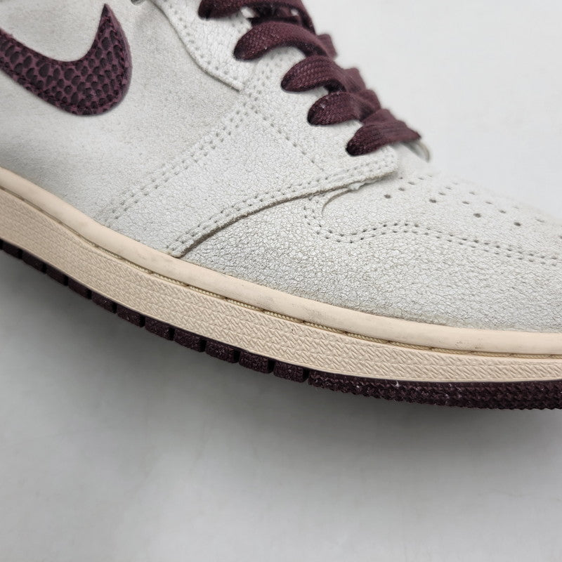 【中古品】【メンズ】 ×A MA MANIERE DO7097-100 AIR JORDAN 1 RETRO HIGH OG エアジョーダン1 レトロ ハイオリジナルスニーカー 靴 160-260215-tt-04-izu サイズ：27.5cm カラー：SAIL/BURGUNDY CRUSH 万代Net店
