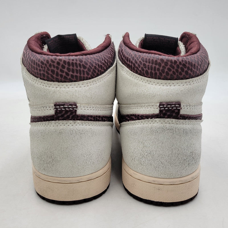 【中古品】【メンズ】 ×A MA MANIERE DO7097-100 AIR JORDAN 1 RETRO HIGH OG エアジョーダン1 レトロ ハイオリジナルスニーカー 靴 160-260215-tt-04-izu サイズ：27.5cm カラー：SAIL/BURGUNDY CRUSH 万代Net店