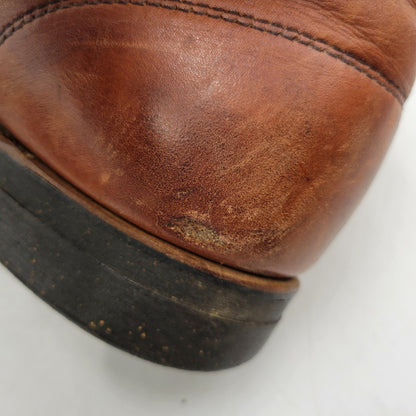 【現状渡し品】【メンズ】 REDWING レッドウィングプリント羽タグ USA製 CLASSIC ROUND BOOTS クラシックラウンドブーツ 靴 164-260215-tt-09-izu サイズ：7 カラー：ブラウン系 万代Net店