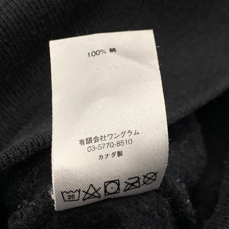 【中古品】【メンズ】 17SS BLOCKED HOODED SWEATSHIRT ブロックド フーデッド スウェットシャツ トップス 長袖 149-260216-ya-04-izu サイズ：S カラー：BLACK×WHITE 万代Net店