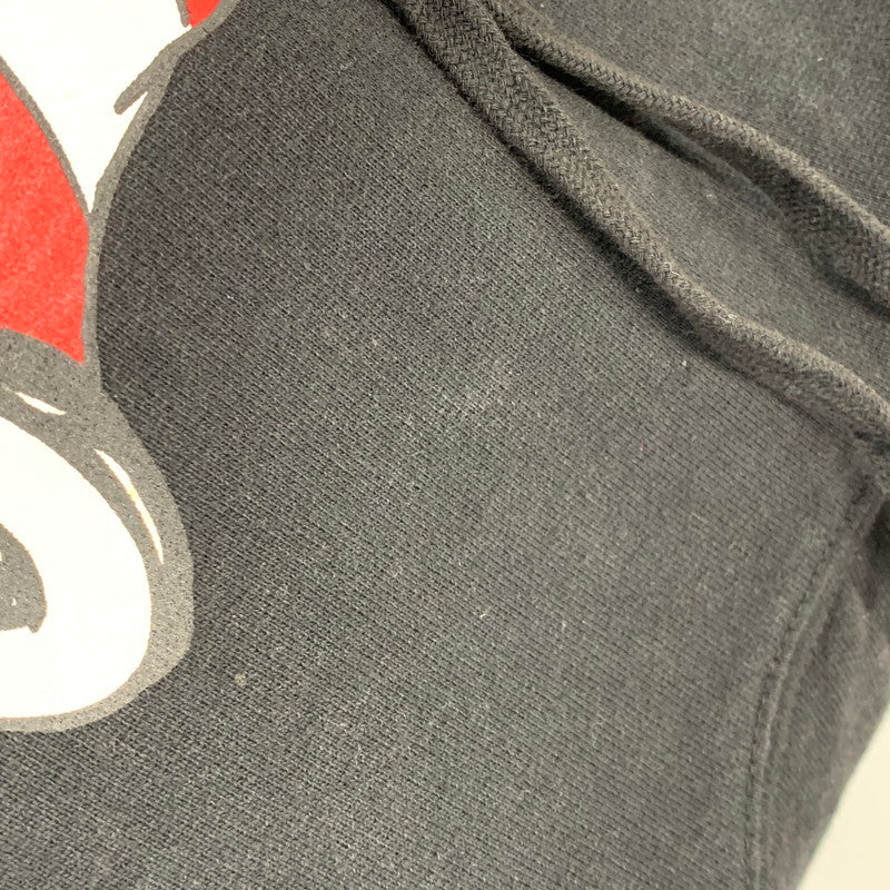 【中古品】【メンズ】 18FW CAT IN THE HAT HOODED SWEATSHIRT キャット イン ザ ハットフーデッド スウェット シャツ トップス 長袖 149-260216-ya-03-izu サイズ：M カラー：BLACK 万代Net店