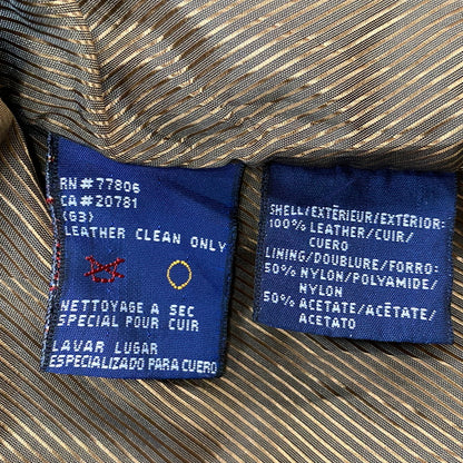 【中古品】【メンズ】 SUEDE LEATHER SWINGTOP JACKET スエード レザー スイングトップ ジャケット アウター 146-260216-as-10-izu サイズ：L カラー：ブラウン 万代Net店
