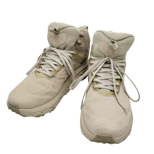 【中古品】【メンズ】 HOKAONEONE ホカオネオネ 1106523 CHALLENGER MID GTX WIDE チャレンジャーミッドGTXワイド スニーカー 靴 162-260215-tt-08-izu サイズ：27cm カラー：ライトベージュ 万代Net店