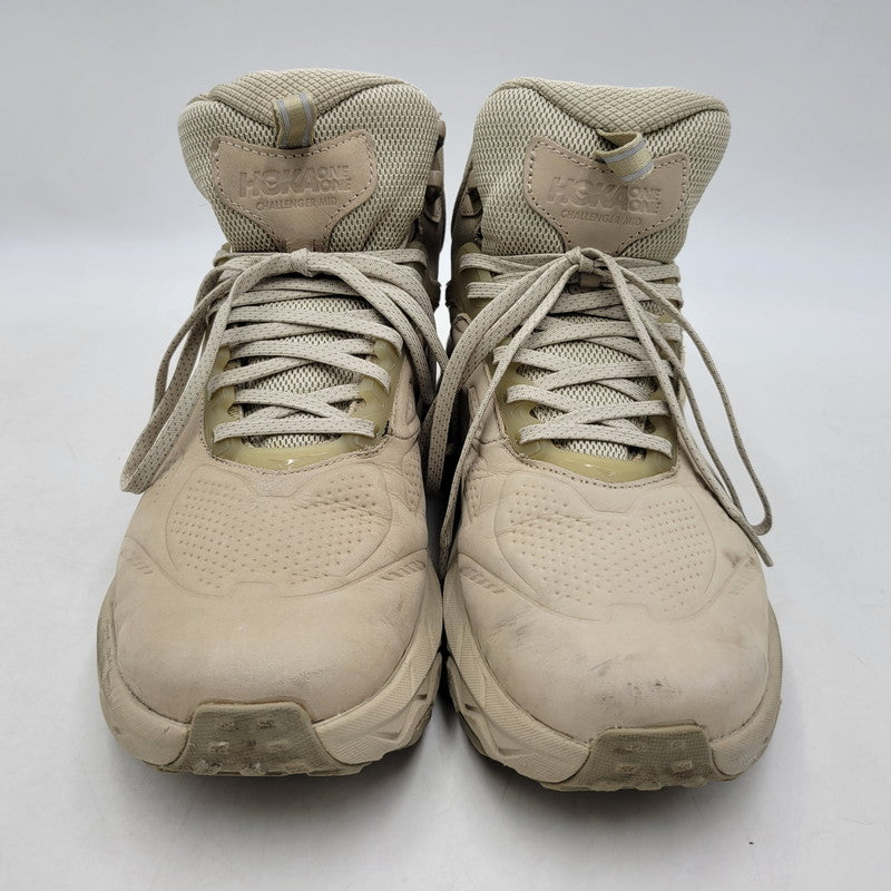 【中古品】【メンズ】 HOKAONEONE ホカオネオネ 1106523 CHALLENGER MID GTX WIDE チャレンジャーミッドGTXワイド スニーカー 靴 162-260215-tt-08-izu サイズ：27cm カラー：ライトベージュ 万代Net店