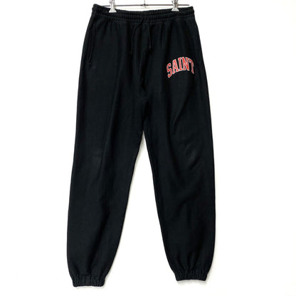 【中古品】【メンズ】 SAINT MICHAEL セントマイケル SM-A23-0000-036 REVERSE NEEDS リバース ニーズ 23AW SWT PNT ARCH スウェットパンツ アーチ ズボン ボトムス 153-260216-ya-13-izu サイズ：XL カラー：BLACK 万代Net店
