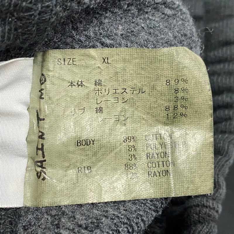 【中古品】【メンズ】 SAINT MICHAEL セントマイケル SM-A23-0000-036 REVERSE NEEDS リバース ニーズ 23AW SWT PNT ARCH スウェットパンツ アーチ ズボン ボトムス 153-260216-ya-13-izu サイズ：XL カラー：BLACK 万代Net店