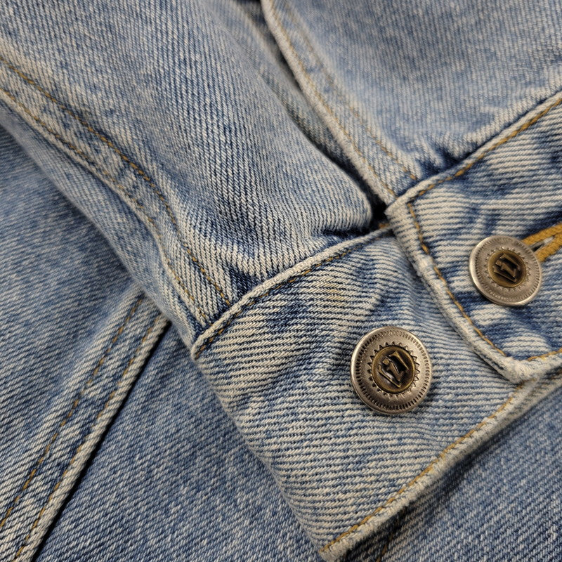 【中古品】【メンズ】 IDENTITY アイデンティティー DENIM JACKET デニムジャケット アウター 146-260218-as-11-izu サイズ：L カラー：インディゴ 万代Net店