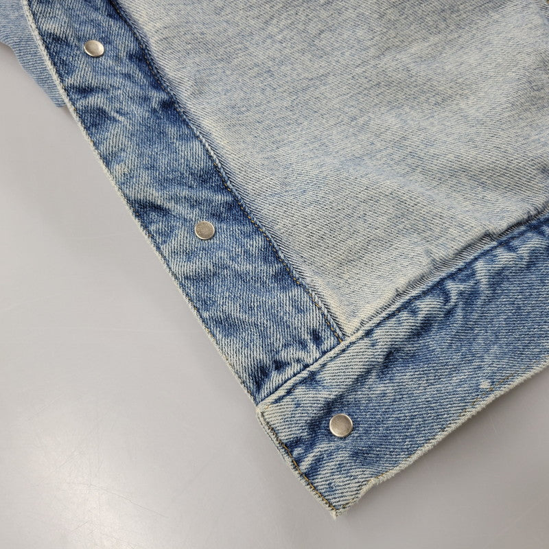 【中古品】【メンズ】 IDENTITY アイデンティティー DENIM JACKET デニムジャケット アウター 146-260218-as-11-izu サイズ：L カラー：インディゴ 万代Net店
