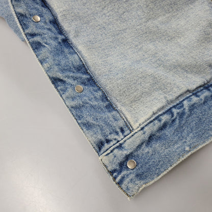 【中古品】【メンズ】 IDENTITY アイデンティティー DENIM JACKET デニムジャケット アウター 146-260218-as-11-izu サイズ：L カラー：インディゴ 万代Net店