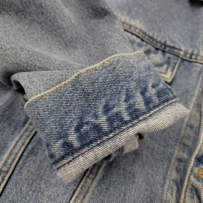 【中古品】【メンズ】 IDENTITY アイデンティティー DENIM JACKET デニムジャケット アウター 146-260218-as-11-izu サイズ：L カラー：インディゴ 万代Net店