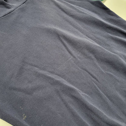 【現状渡し品】【メンズ】 JANSPORT ジャンスポーツ BUDWEISER 2-TONE HOODED SWEATSHIRT フーデッド スウェットシャツ USA製 c1992 パーカー 長袖 トップス 146-260218-as-17-izu サイズ：XL カラー：ネイビー×グリーン 万代Net店