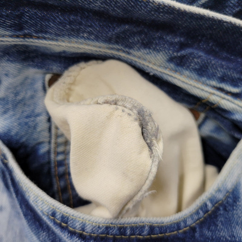 【中古品】【メンズ】 50154-0029 501Z XX CHEMICAL WASH DENIM PANTS ケミカルウォッシュ デニムパンツ 156-260217-yn-14-izu サイズ：34×34 カラー：インディゴ 万代Net店