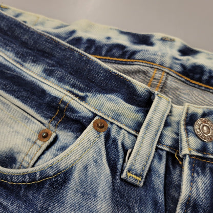 【中古品】【メンズ】 50154-0029 501Z XX CHEMICAL WASH DENIM PANTS ケミカルウォッシュ デニムパンツ 156-260217-yn-14-izu サイズ：34×34 カラー：インディゴ 万代Net店