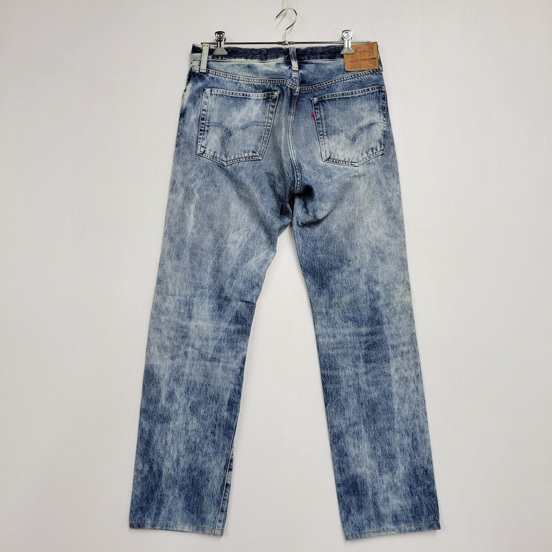 【中古品】【メンズ】 50154-0029 501Z XX CHEMICAL WASH DENIM PANTS ケミカルウォッシュ デニムパンツ 156-260217-yn-14-izu サイズ：34×34 カラー：インディゴ 万代Net店