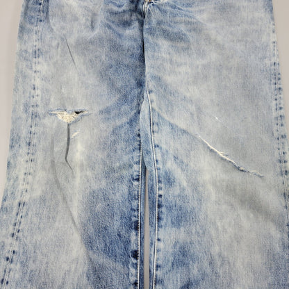 【中古品】【メンズ】 50154-0029 501Z XX CHEMICAL WASH DENIM PANTS ケミカルウォッシュ デニムパンツ 156-260217-yn-14-izu サイズ：34×34 カラー：インディゴ 万代Net店