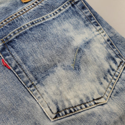 【中古品】【メンズ】 50154-0029 501Z XX CHEMICAL WASH DENIM PANTS ケミカルウォッシュ デニムパンツ 156-260217-yn-14-izu サイズ：34×34 カラー：インディゴ 万代Net店