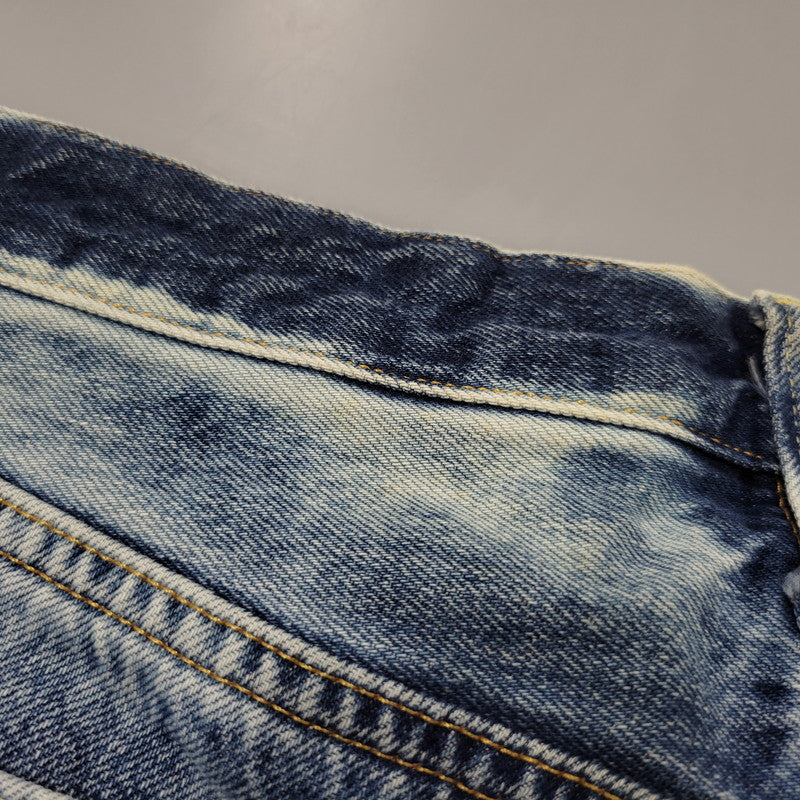 【中古品】【メンズ】 50154-0029 501Z XX CHEMICAL WASH DENIM PANTS ケミカルウォッシュ デニムパンツ 156-260217-yn-14-izu サイズ：34×34 カラー：インディゴ 万代Net店