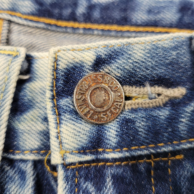 【中古品】【メンズ】 50154-0029 501Z XX CHEMICAL WASH DENIM PANTS ケミカルウォッシュ デニムパンツ 156-260217-yn-14-izu サイズ：34×34 カラー：インディゴ 万代Net店