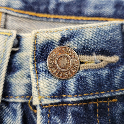 【中古品】【メンズ】 50154-0029 501Z XX CHEMICAL WASH DENIM PANTS ケミカルウォッシュ デニムパンツ 156-260217-yn-14-izu サイズ：34×34 カラー：インディゴ 万代Net店