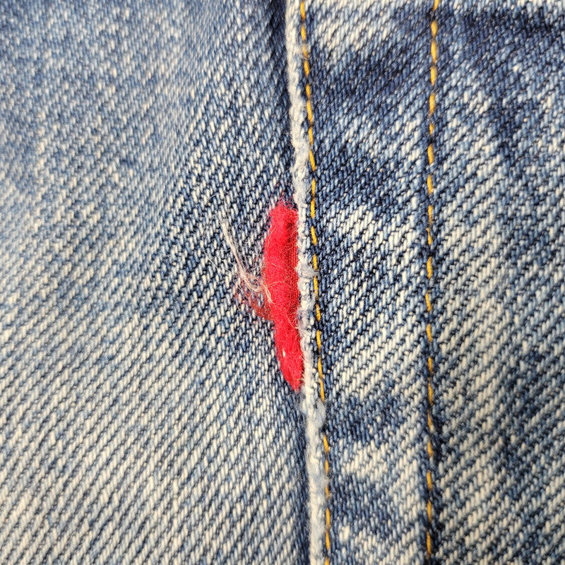 【中古品】【メンズ】 50154-0029 501Z XX CHEMICAL WASH DENIM PANTS ケミカルウォッシュ デニムパンツ 156-260217-yn-14-izu サイズ：34×34 カラー：インディゴ 万代Net店