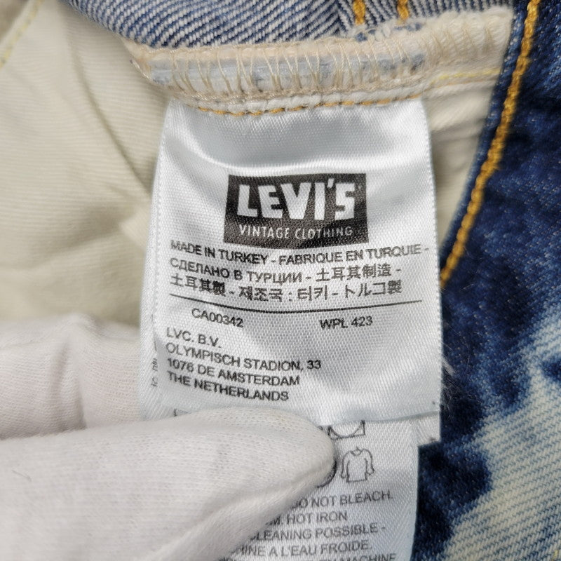 【中古品】【メンズ】 50154-0029 501Z XX CHEMICAL WASH DENIM PANTS ケミカルウォッシュ デニムパンツ 156-260217-yn-14-izu サイズ：34×34 カラー：インディゴ 万代Net店