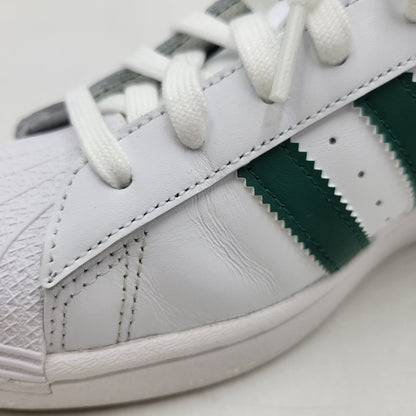 【中古品】【メンズ/レディース】 GZ3742 SUPERSTAR スーパースター スニーカー シューズ 靴 161-260217-cs-13-izu サイズ：26cm カラー：WHITE GREEN 万代Net店