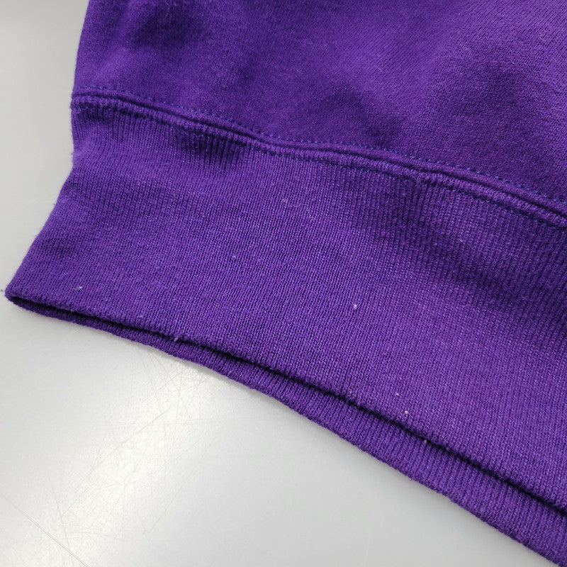 【中古品】【メンズ】 RUSSELL ラッセル BLANK SWEAT SHIRT ブランク スウェットシャツ USA製 トレーナー 長袖 トップス 146-260216-as-16-izu サイズ：L カラー：パープル 万代Net店