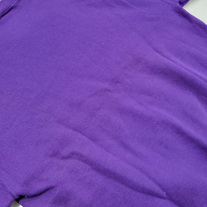 【中古品】【メンズ】 RUSSELL ラッセル BLANK SWEAT SHIRT ブランク スウェットシャツ USA製 トレーナー 長袖 トップス 146-260216-as-16-izu サイズ：L カラー：パープル 万代Net店
