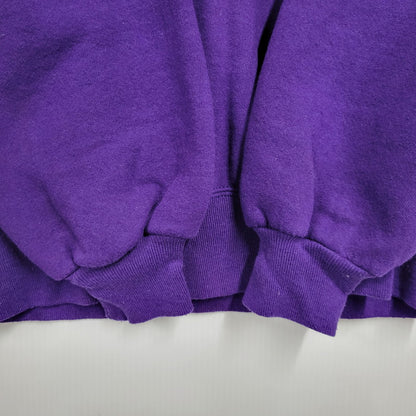 【中古品】【メンズ】 RUSSELL ラッセル BLANK SWEAT SHIRT ブランク スウェットシャツ USA製 トレーナー 長袖 トップス 146-260216-as-16-izu サイズ：L カラー：パープル 万代Net店